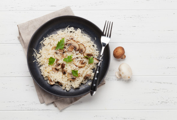 Risotto with mushrooms (450g)