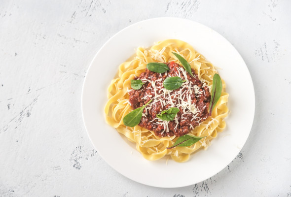 Tagliatelle with Bolognese Sauce (400g)
